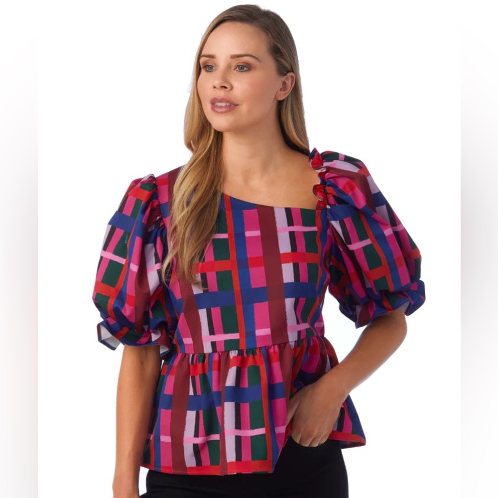 Rooney Top in plaid please